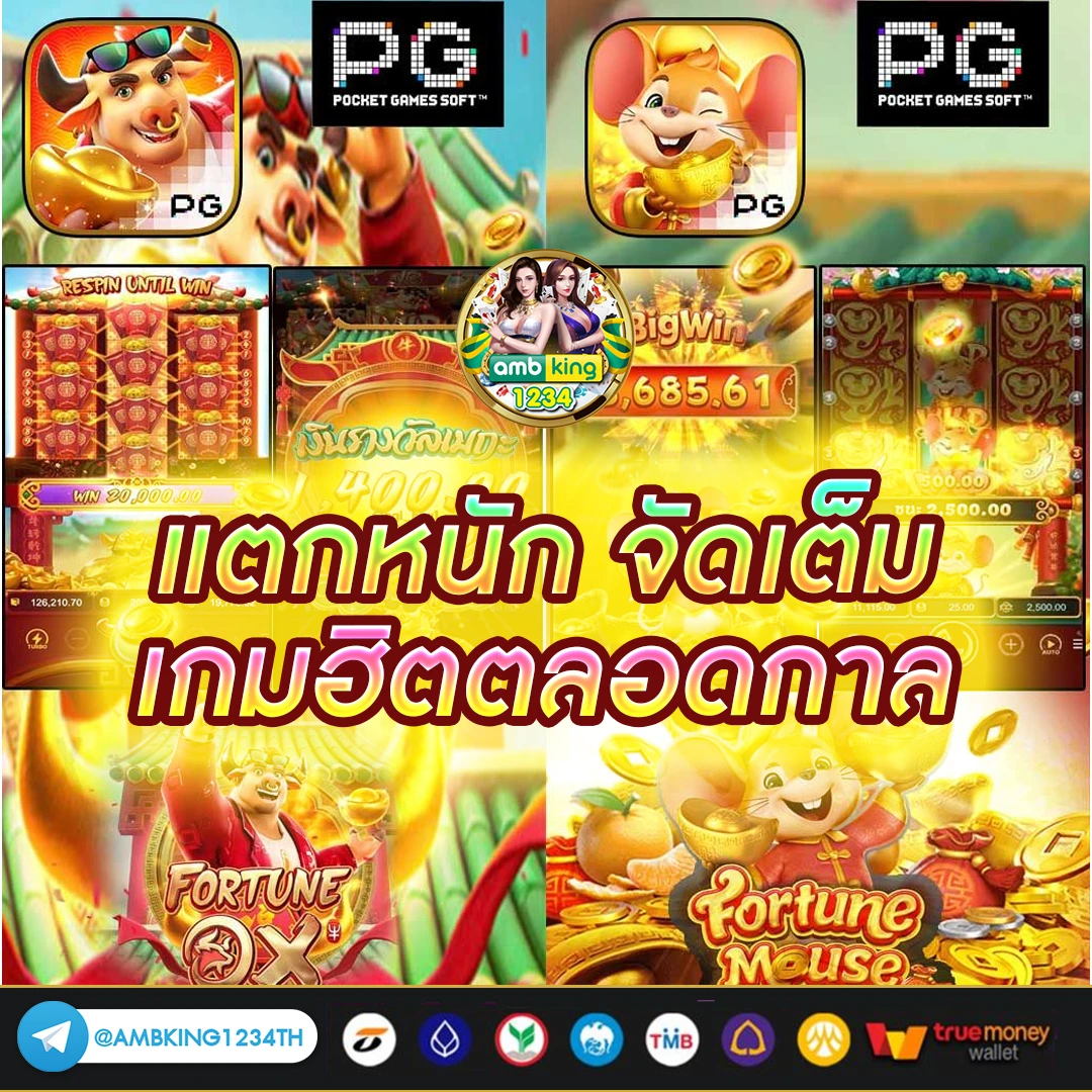 รีวิวเกมสล็อต - แบนเนอร์โปรโมชั่น