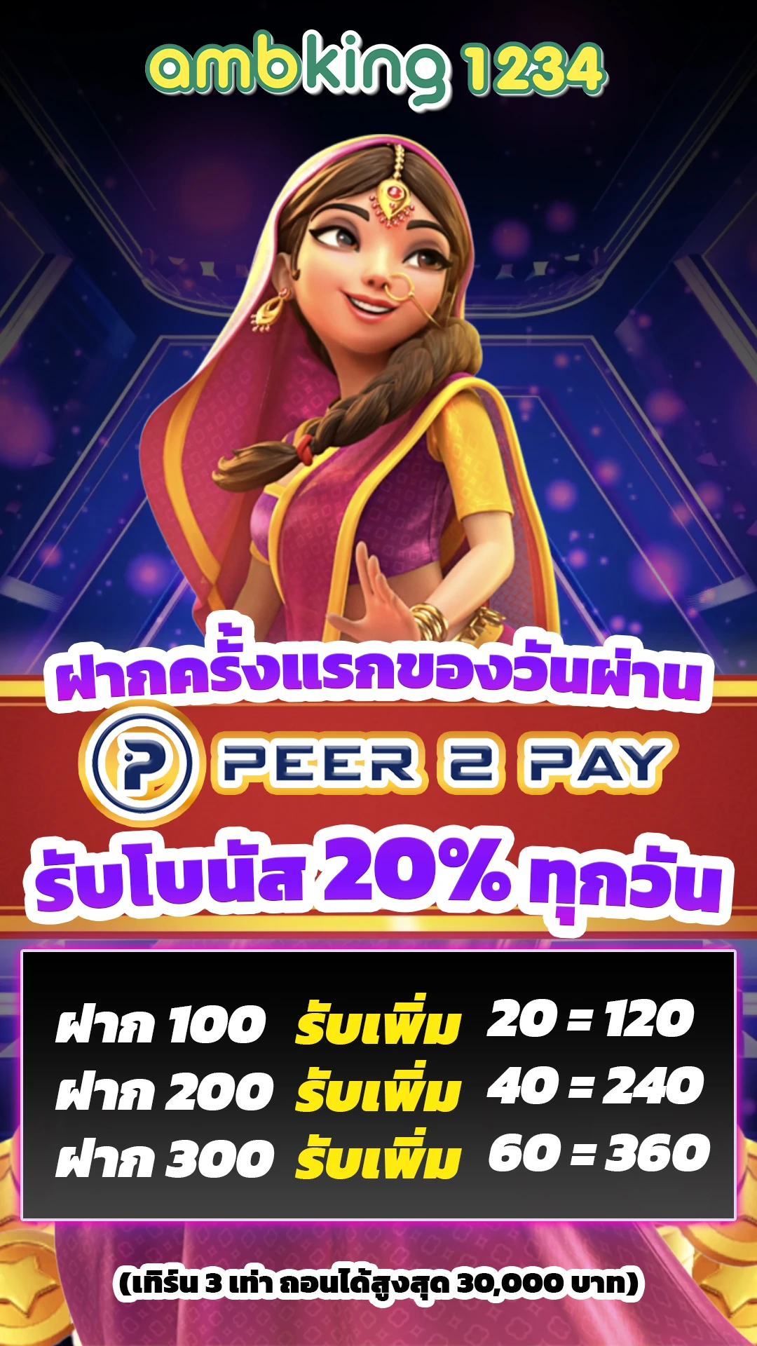 สมัครเกมสล็อต วอลเล็ต - แบนเนอร์โปรโมชั่น