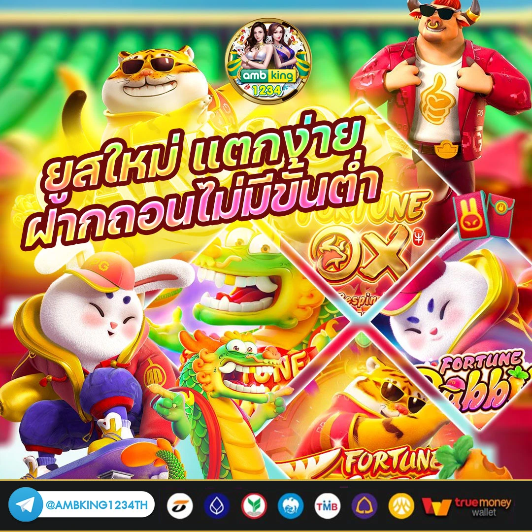 ฝากวอลเลท - แบนเนอร์โปรโมชั่น