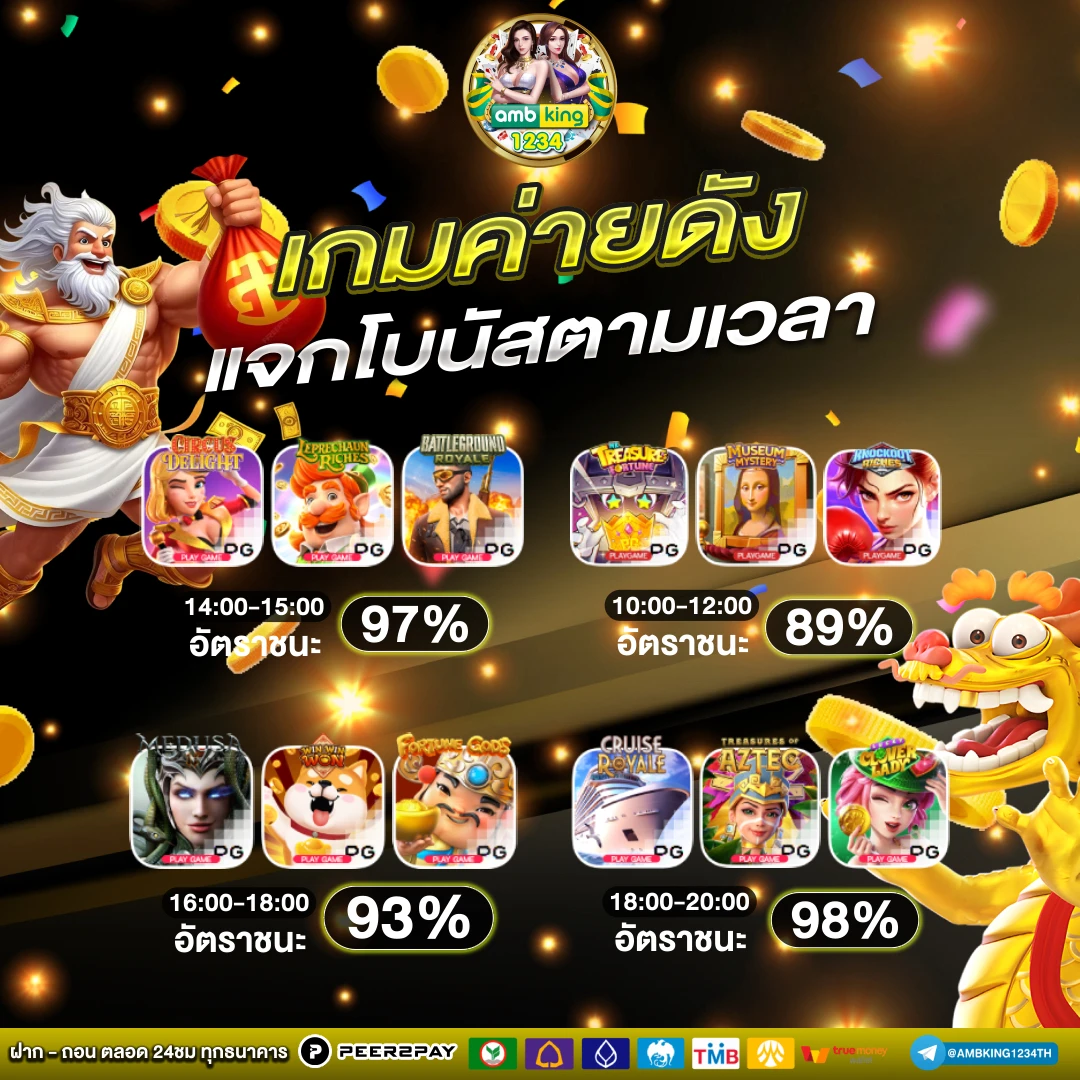 เว็บตรง สล็อตที่ดีที่สุด - แบนเนอร์โปรโมชั่น